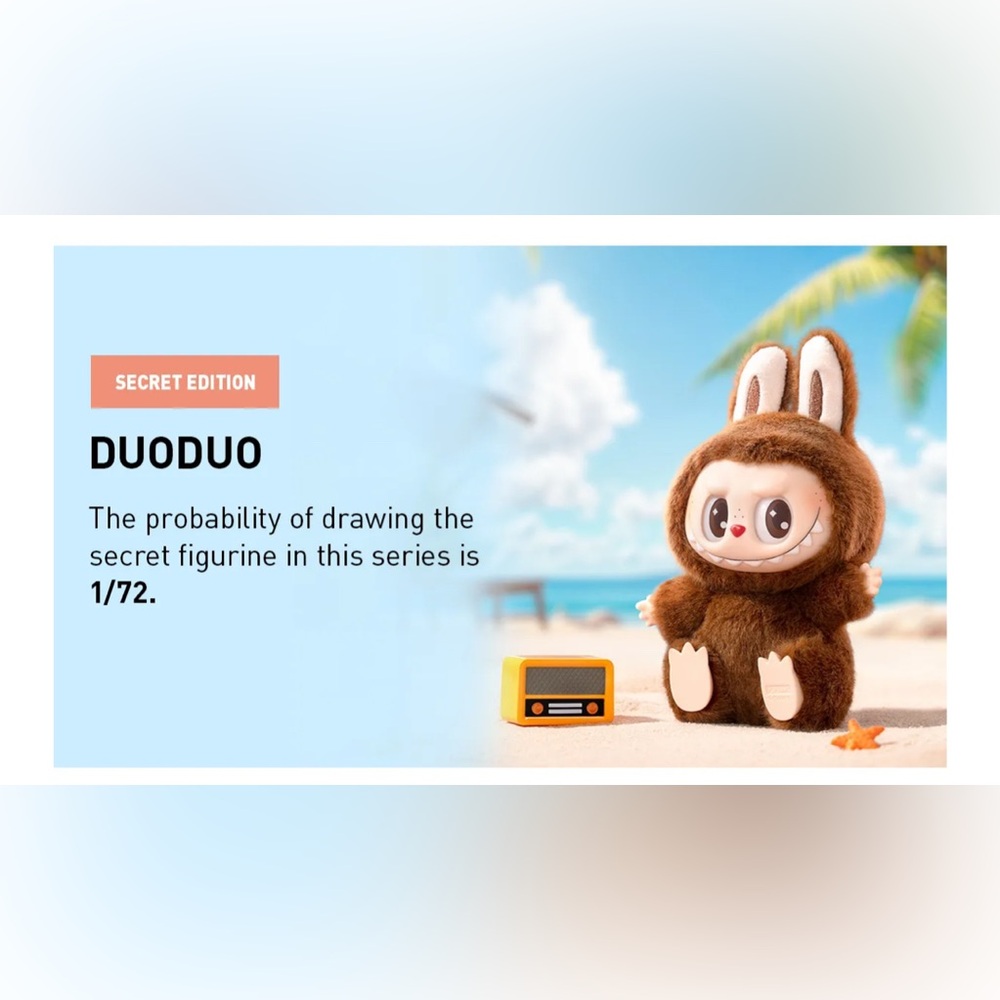 Pop Mart DUODUO Labubu - Secret